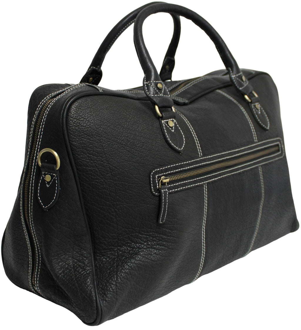 Weekender Bag, Large Travel Duffel Bag Genuine Leather, Carry on Overnight Bag.