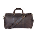 Leather Overnight Bag Milan - Rugged Leather - Brown GW12798BRN